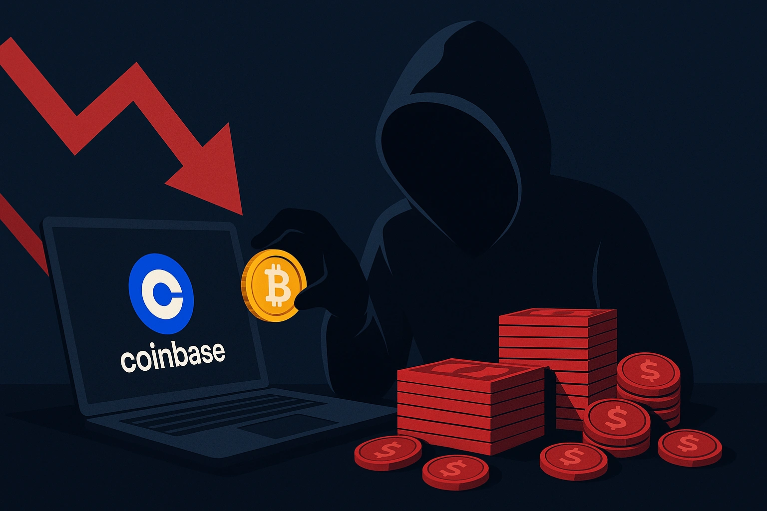 Мошенники похитили $45 млн у клиентов Coinbase за неделю